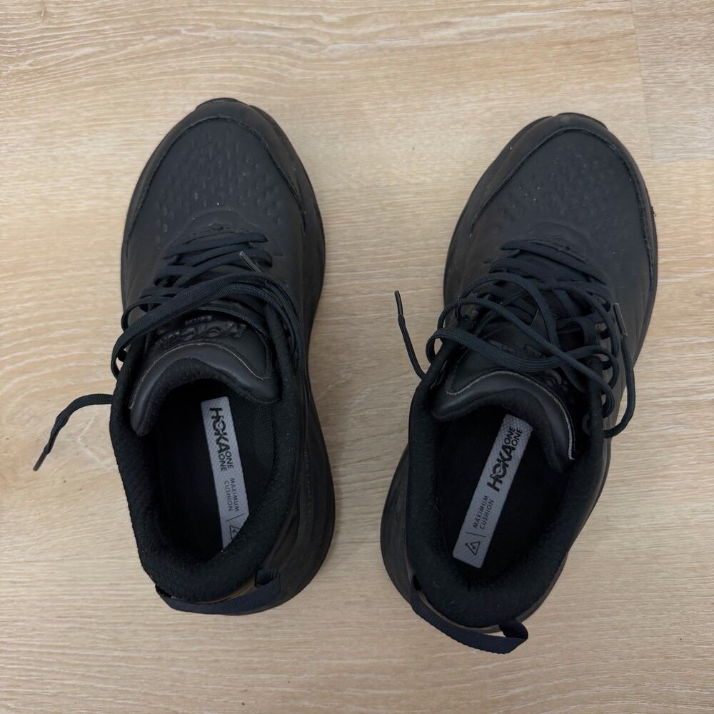 Women’s HOKA Bondi SR Shoes Black Maximum Cushion Size 9 - Picture 10 of 11